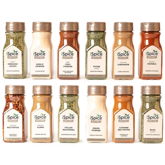 Starter Spice Set- Seasonings for Cooking, Spices and Seasonings Sets, Spices Variety Pack, Cooking Gifts for Men Home Basic Spice Set | Chef Naturelle (Pack of 12)…