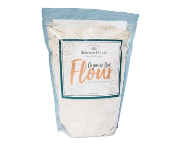 Gluten Free Oat Flour (3 pounds) - Low-carb organic Oat Flour with protein & dietary fiber - Vegan flour substitute for wheat flour - Non-GMO Organic flour for baking cooking & more