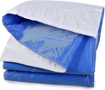 Mattress Pad Sheet Protector - Soft Quilted Cotton with Waterproof Layer to Protect Your Mattress & Keep Sheets & Linen Dry. Superior Alternative to Disposable Mattress Pads. (34 x 52 Inches)